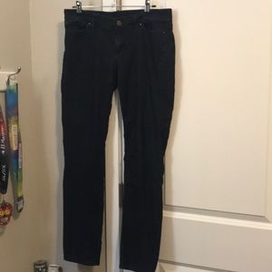 Ann Taylor Navy Corduroys